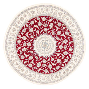 Perserteppich - Nain rund  - 200 x 200 cm - rot