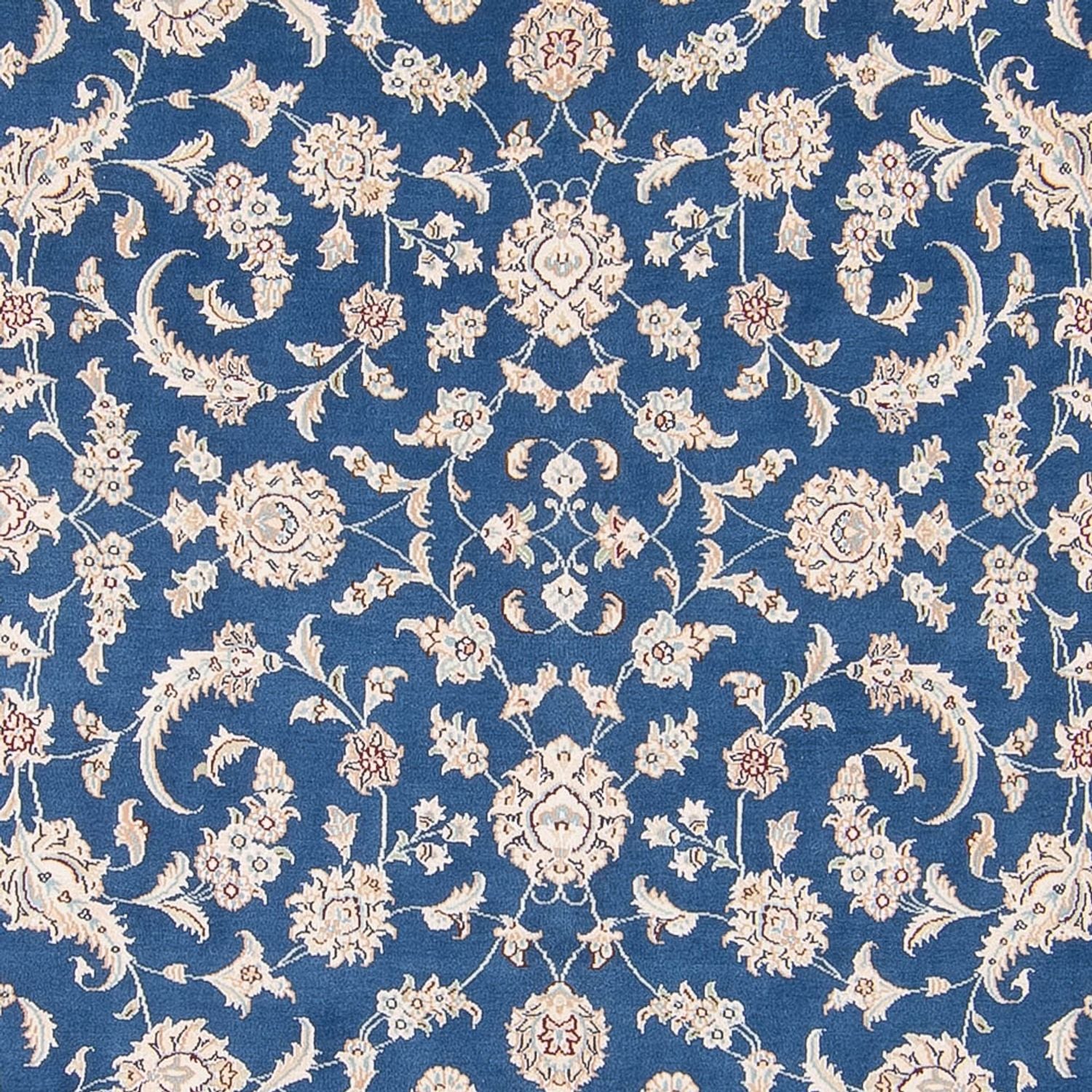Perserteppich - Nain - 244 x 171 cm - blau
