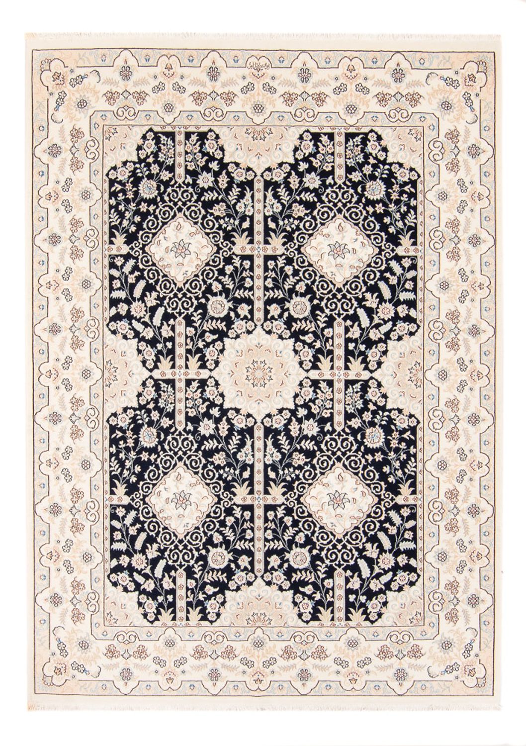 Perserteppich - Nain - 233 x 170 cm - dunkelblau