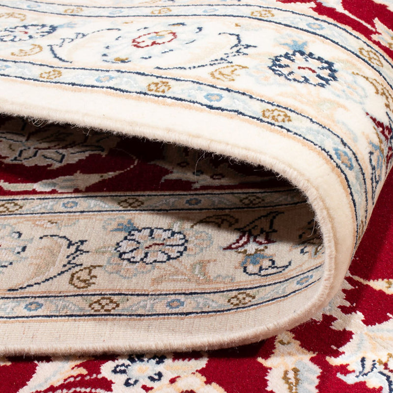 Läufer Perser - Nain - Premium - 404 x 88 cm - rot