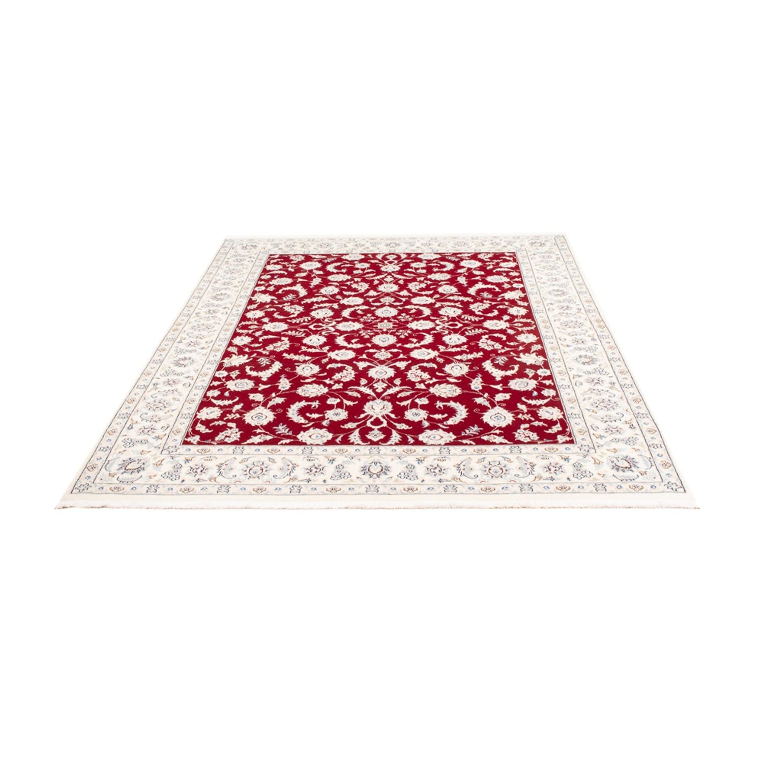 Perserteppich - Nain - 232 x 171 cm - rot