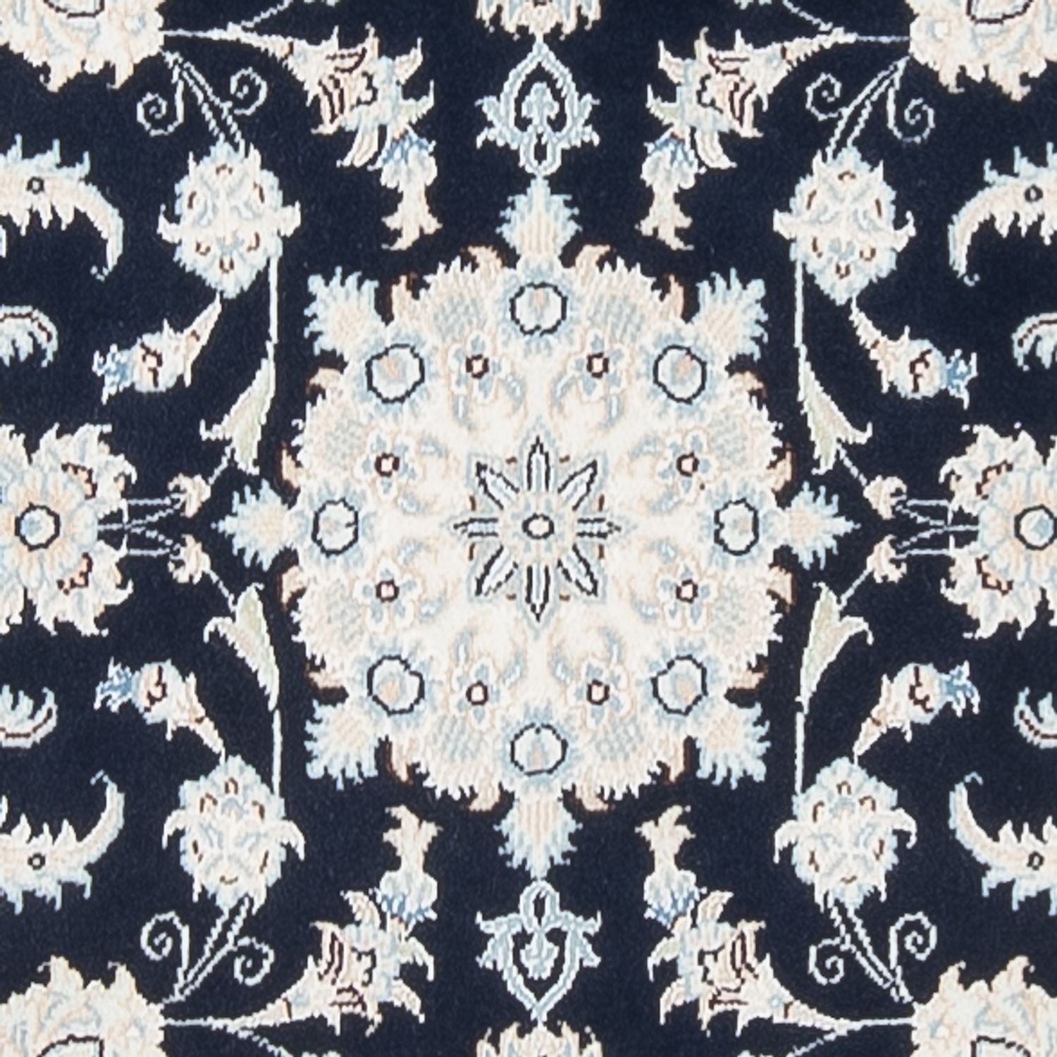 Läufer Perser - Nain - Premium - 296 x 80 cm - dunkelblau