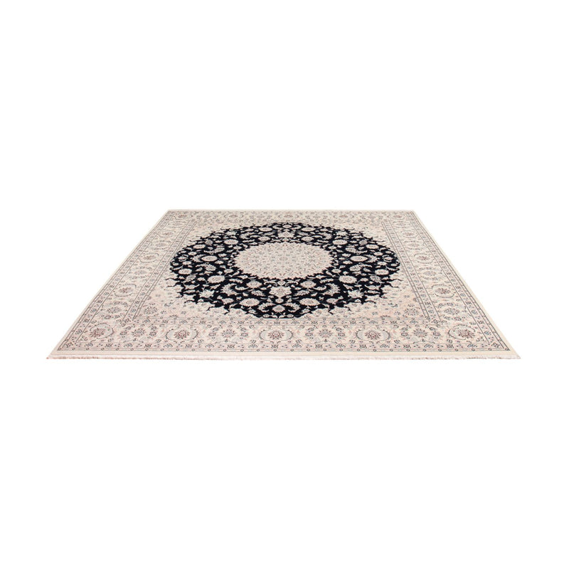 Perserteppich - Nain quadratisch  - 258 x 246 cm - dunkelblau