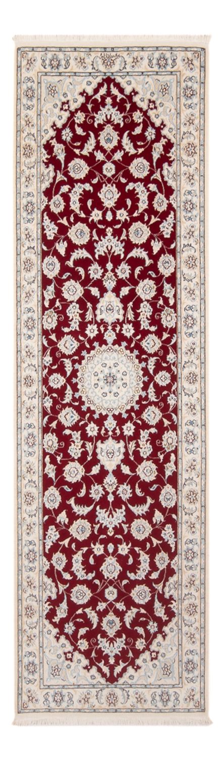 Läufer Perser - Nain - Premium - 248 x 82 cm - rot