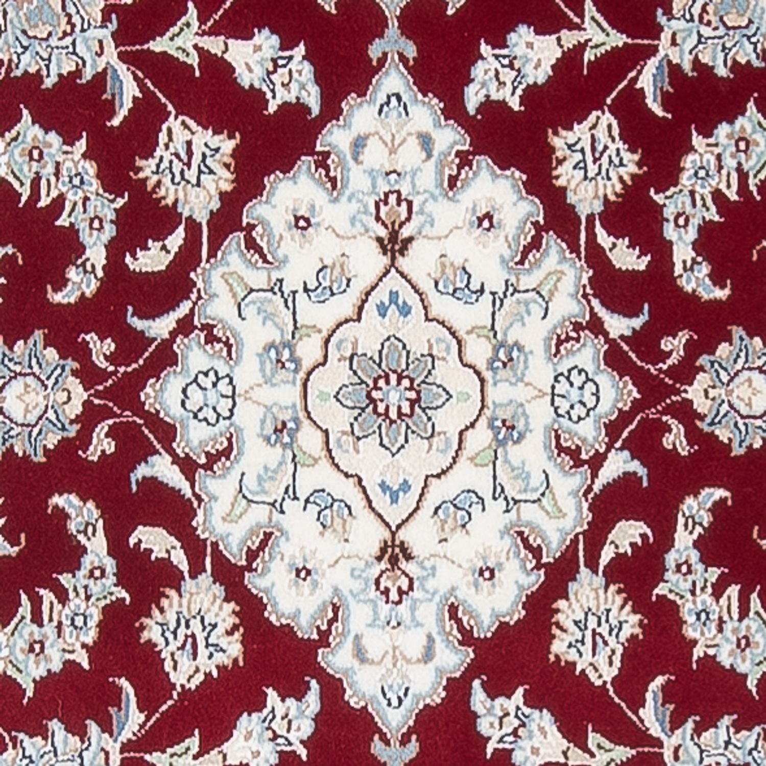 Läufer Perser - Nain - Premium - 298 x 80 cm - rot