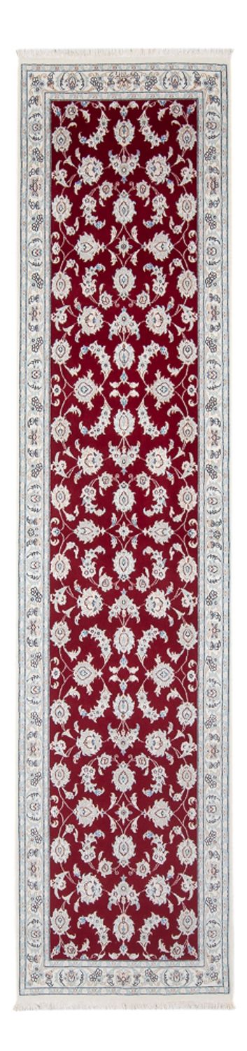 Läufer Perser - Nain - Premium - 292 x 80 cm - rot