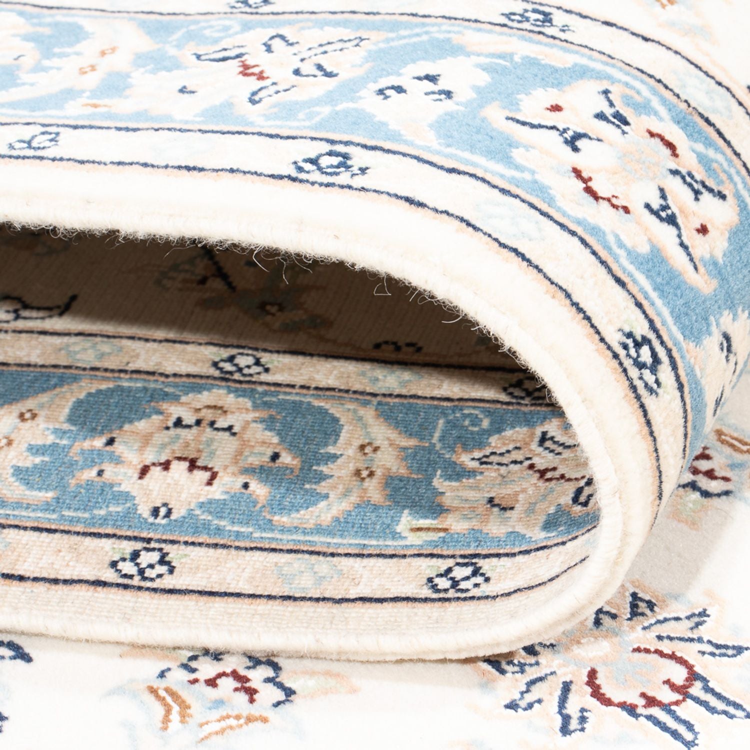 Läufer Perser - Nain - Premium - 288 x 80 cm - creme