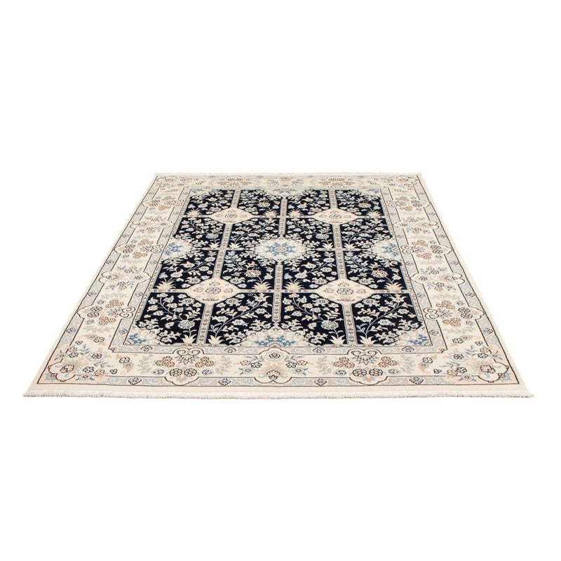 Perserteppich - Nain - Premium - 205 x 150 cm - dunkelblau