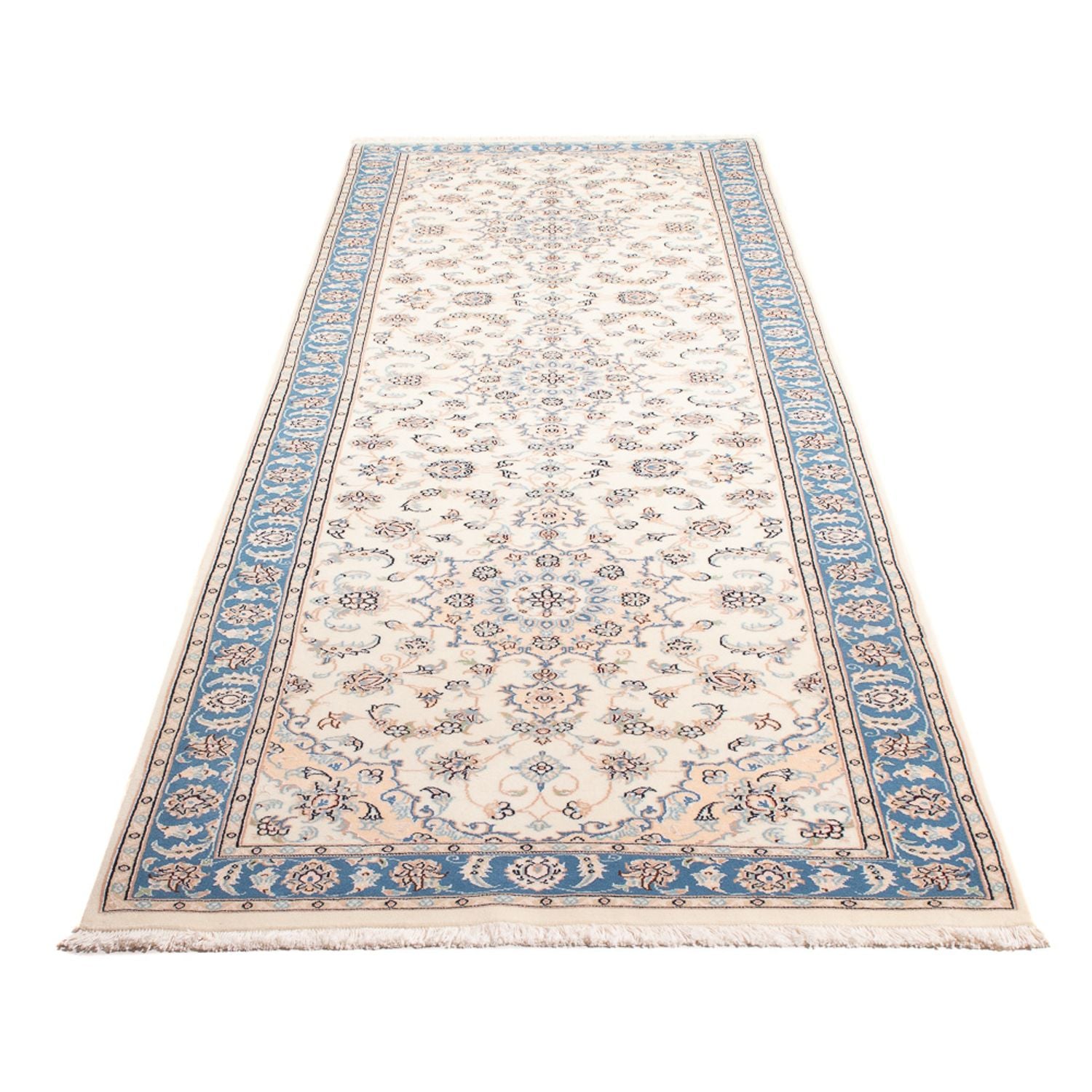 Läufer Perser - Nain - Premium - 296 x 90 cm - creme
