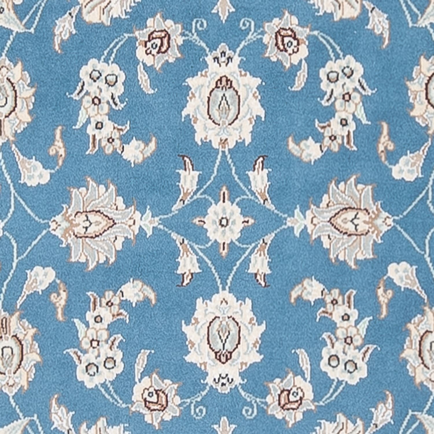 Läufer Perser - Nain - Premium - 307 x 80 cm - blau