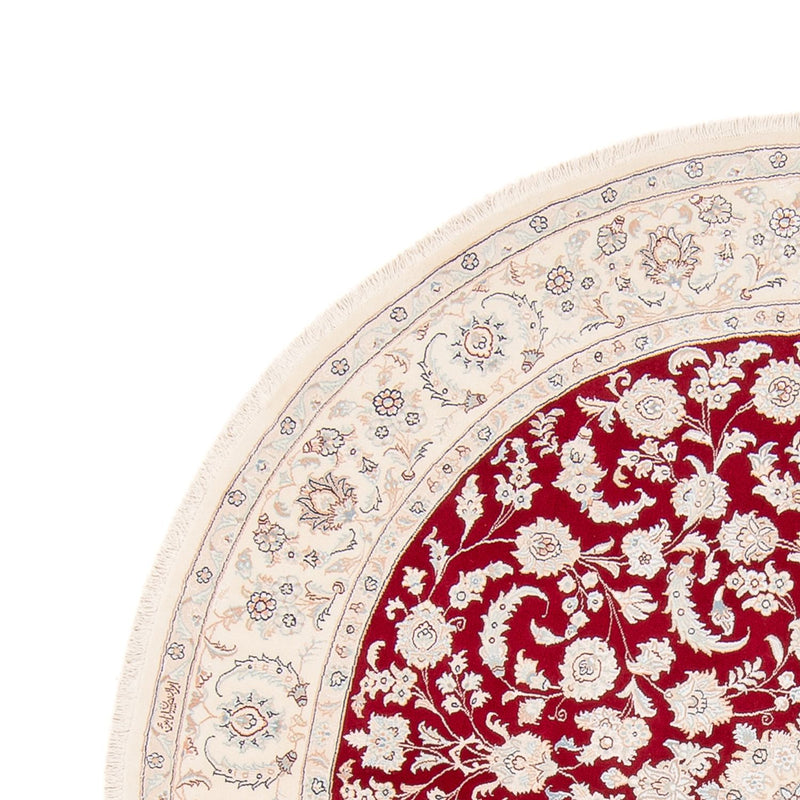 Perserteppich - Nain rund  - 200 x 200 cm - rot
