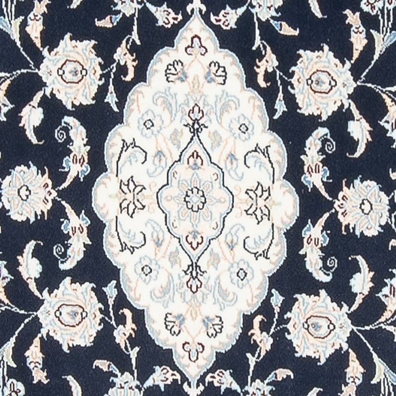 Läufer Perser - Nain - Premium - 346 x 88 cm - dunkelblau
