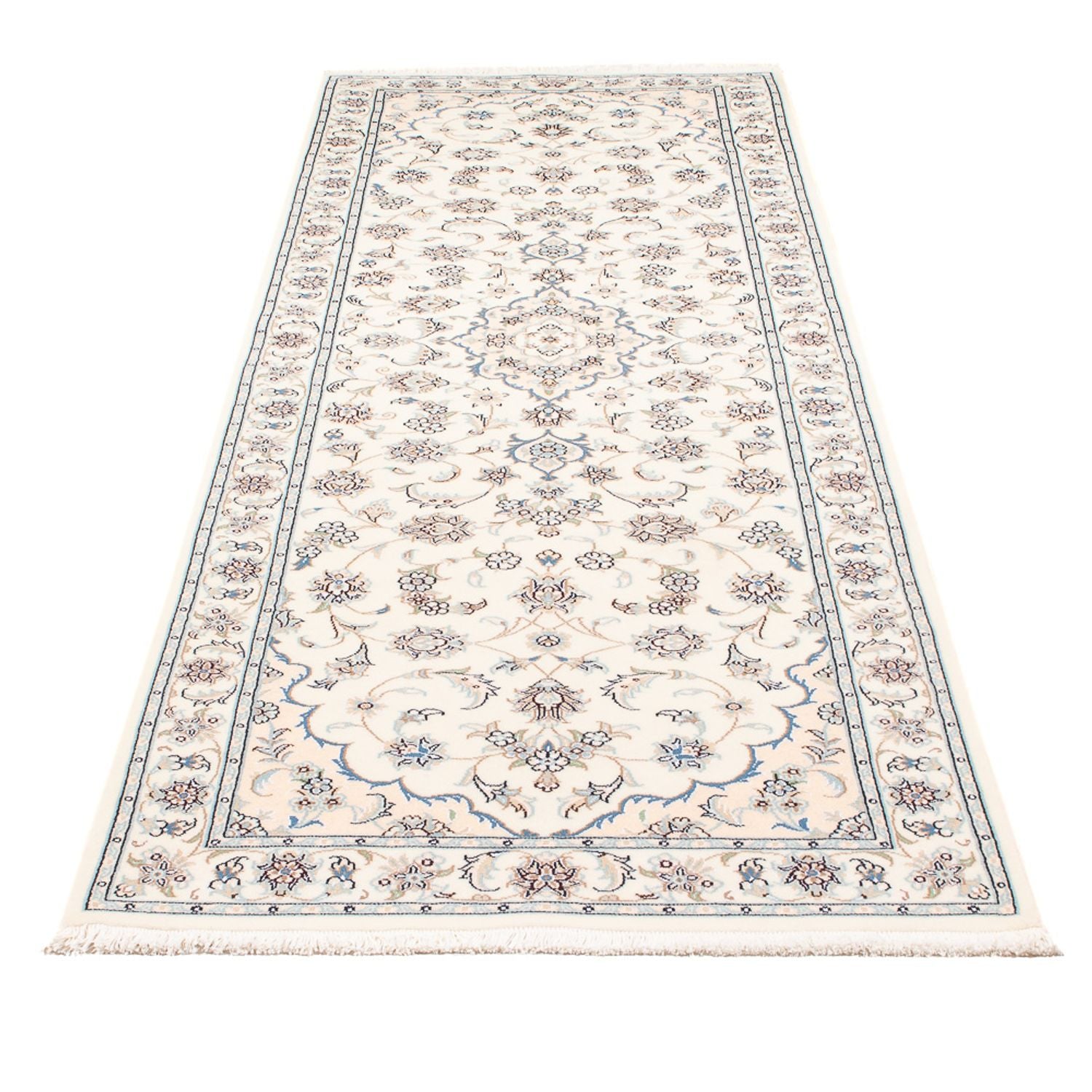 Läufer Perser - Nain - Premium - 261 x 82 cm - creme