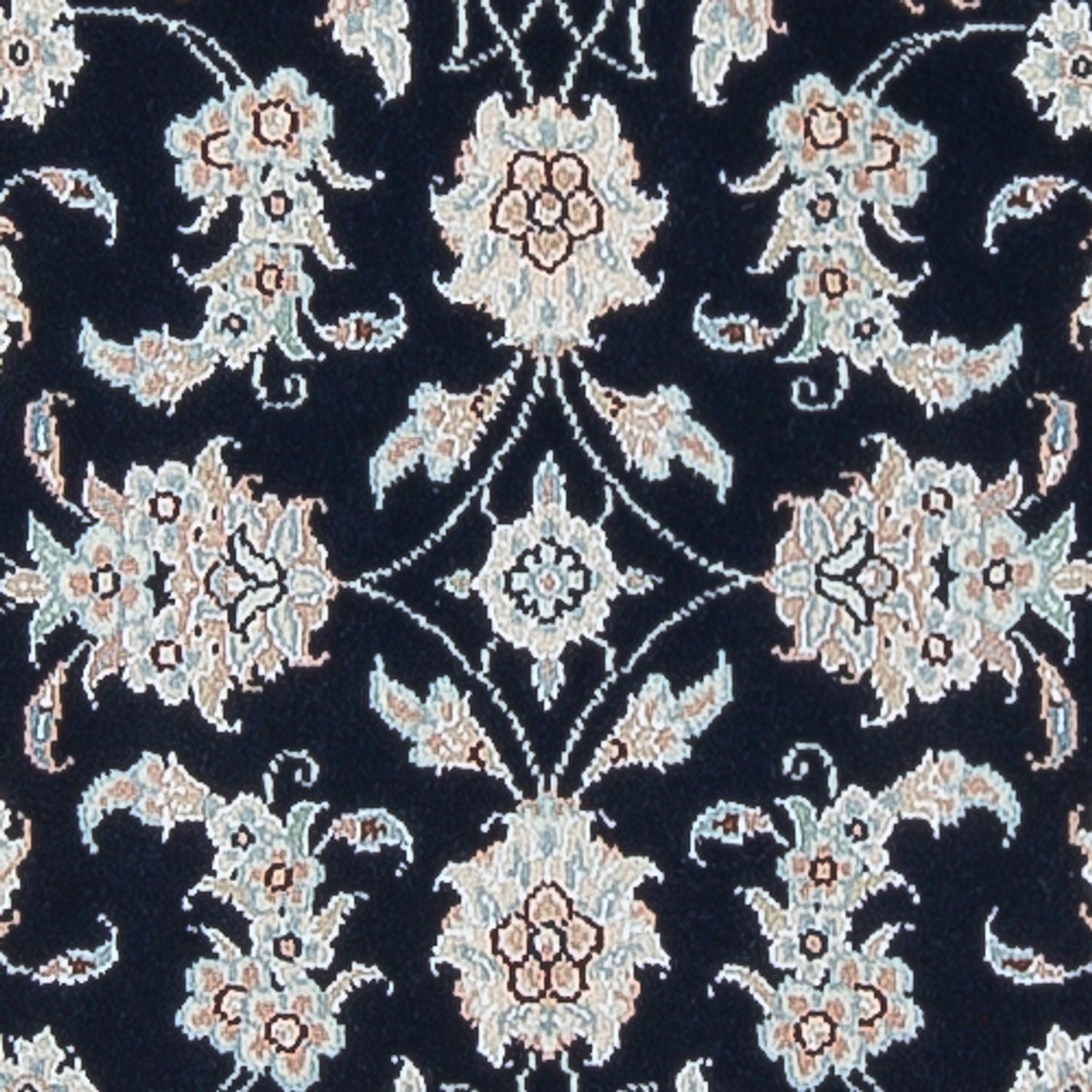 Läufer Perser - Nain - Premium - 248 x 82 cm - dunkelblau