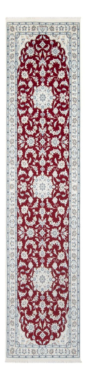 Läufer Perser - Nain - Premium - 300 x 78 cm - rot