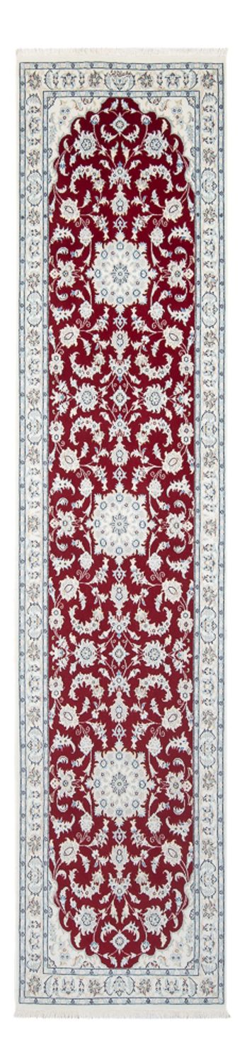 Läufer Perser - Nain - Premium - 300 x 78 cm - rot