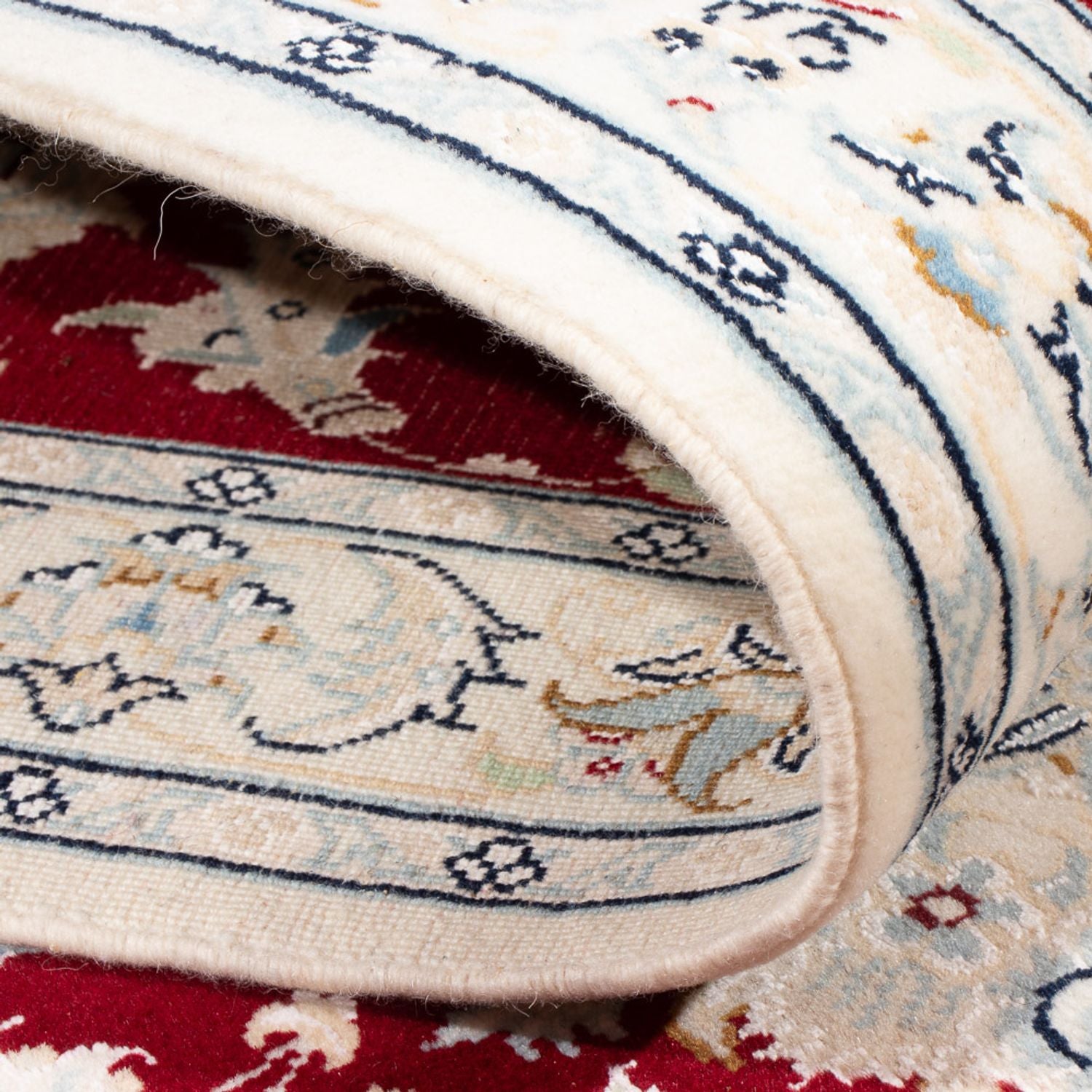 Läufer Perser - Nain - Premium - 300 x 78 cm - rot