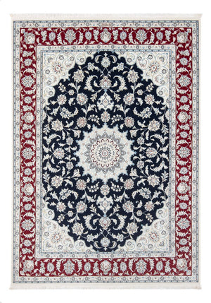 Perserteppich - Nain - Premium - 204 x 150 cm - dunkelblau