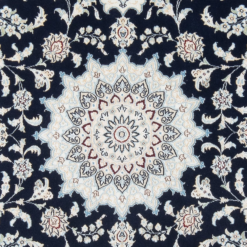 Perserteppich - Nain - Premium - 204 x 150 cm - dunkelblau
