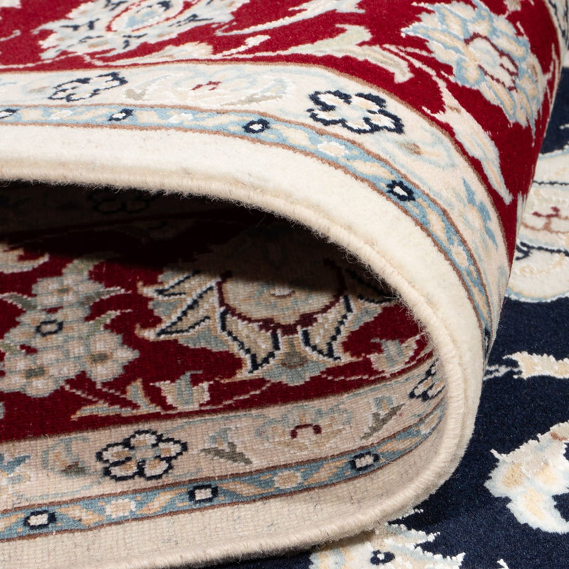 Perserteppich - Nain - Premium - 204 x 150 cm - dunkelblau