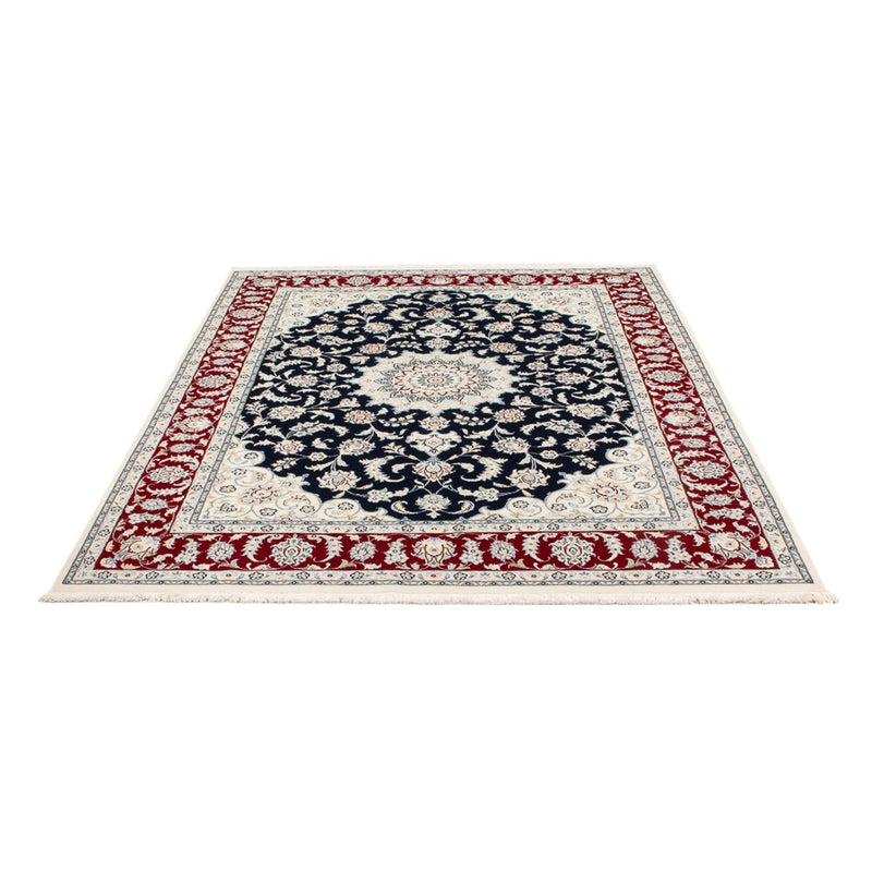 Perserteppich - Nain - Premium - 204 x 150 cm - dunkelblau