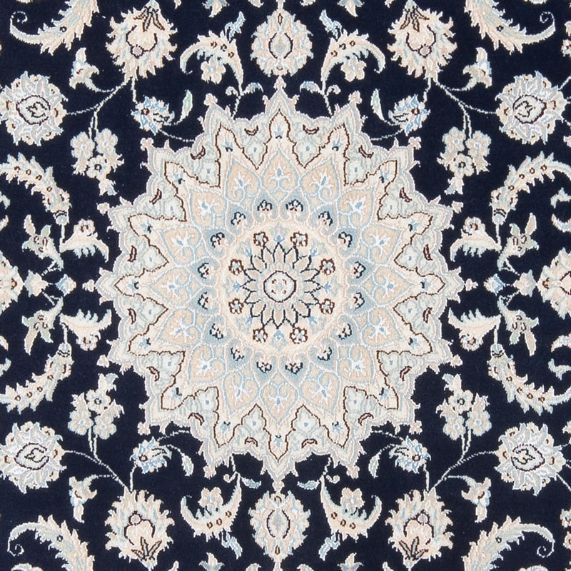 Perserteppich - Nain - Premium - 205 x 148 cm - dunkelblau