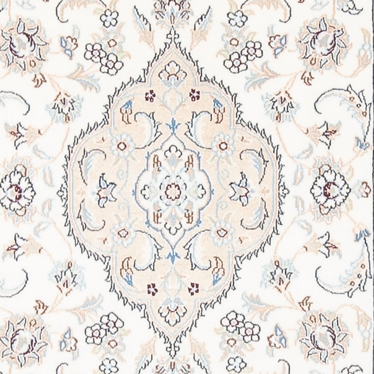 Läufer Perser - Nain - Premium - 390 x 93 cm - creme