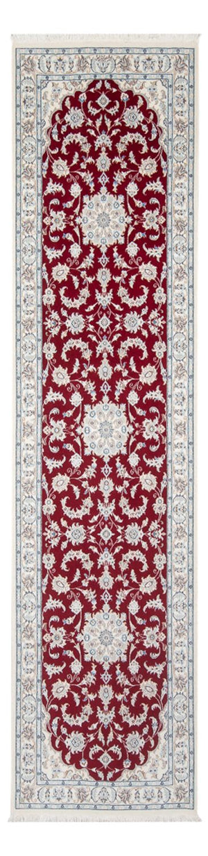 Läufer Perser - Nain - Premium - 298 x 83 cm - rot