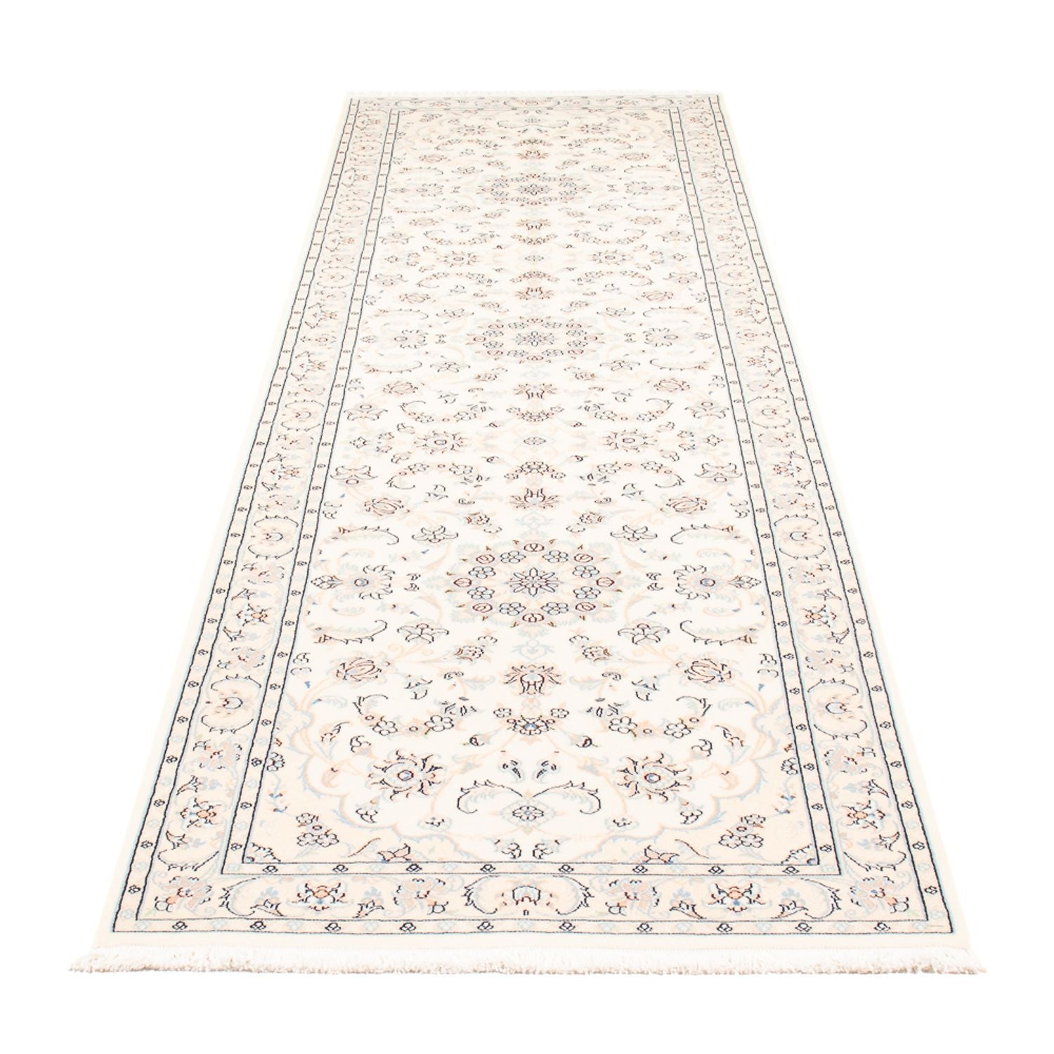 Läufer Perser - Nain - Premium - 309 x 80 cm - creme