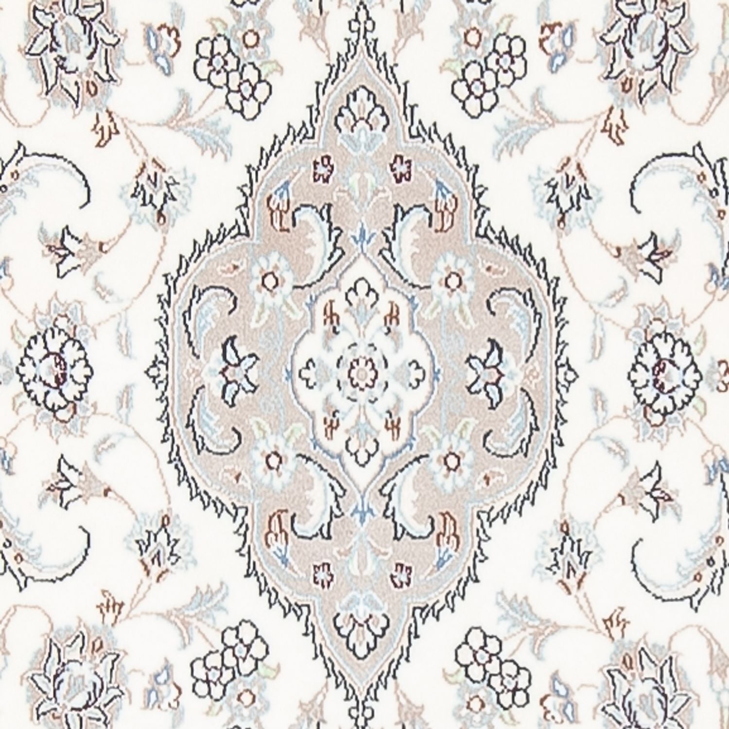 Läufer Perser - Nain - Premium - 410 x 90 cm - creme