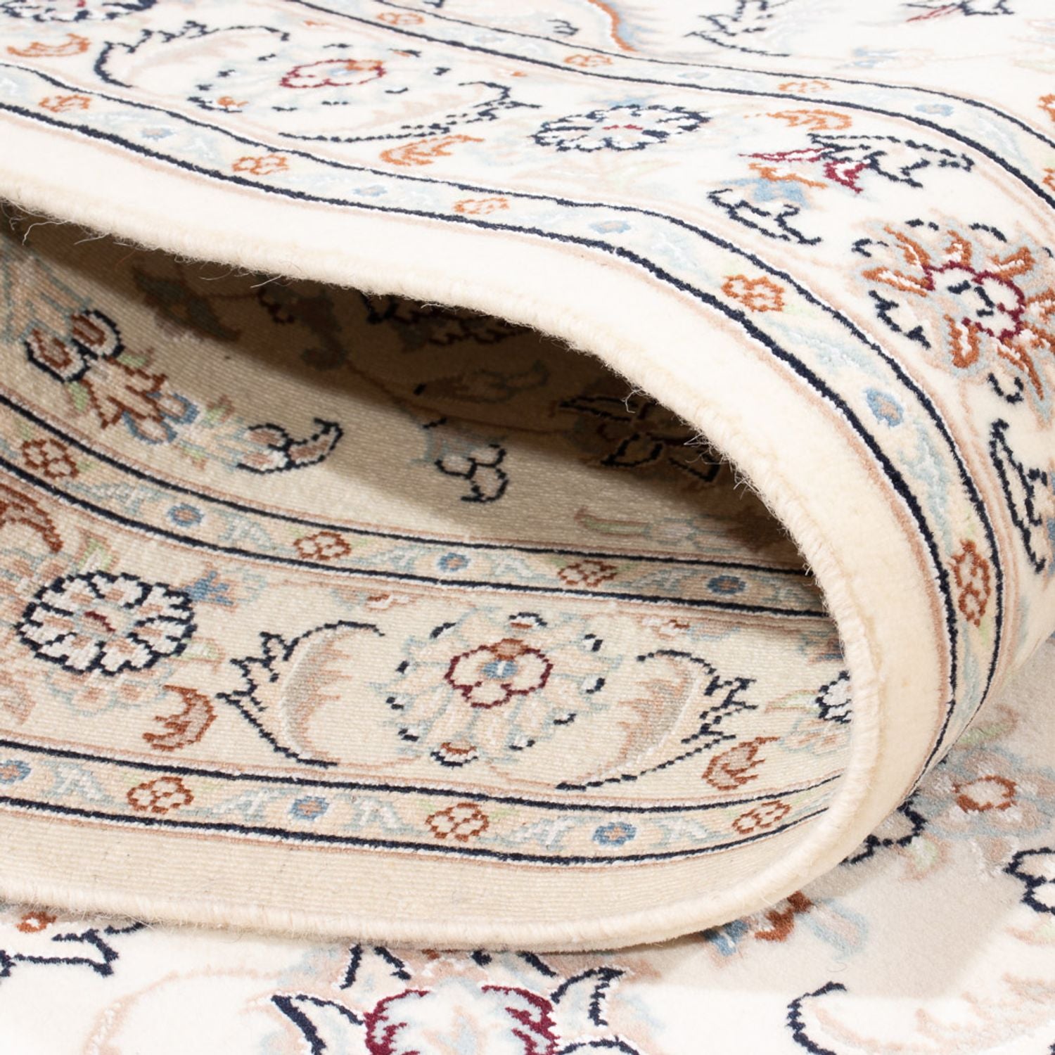 Läufer Perser - Nain - Premium - 410 x 90 cm - creme
