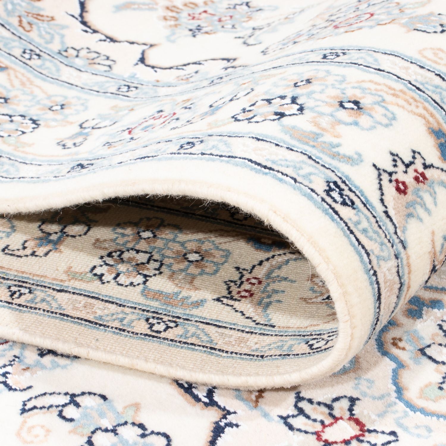 Läufer Perser - Nain - Premium - 346 x 84 cm - creme