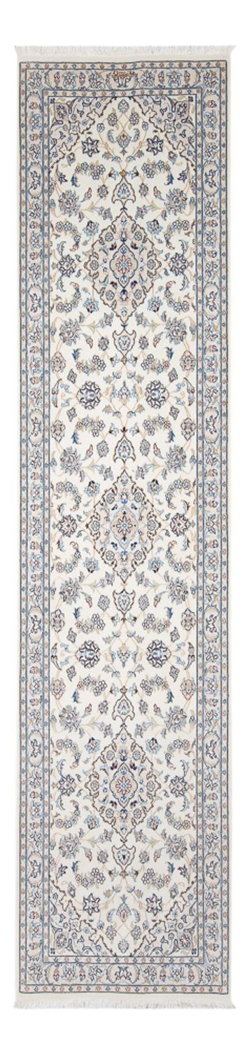 Läufer Perser - Nain - Premium - 304 x 80 cm - creme