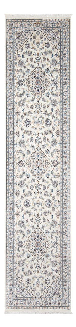 Läufer Perser - Nain - Premium - 304 x 80 cm - creme
