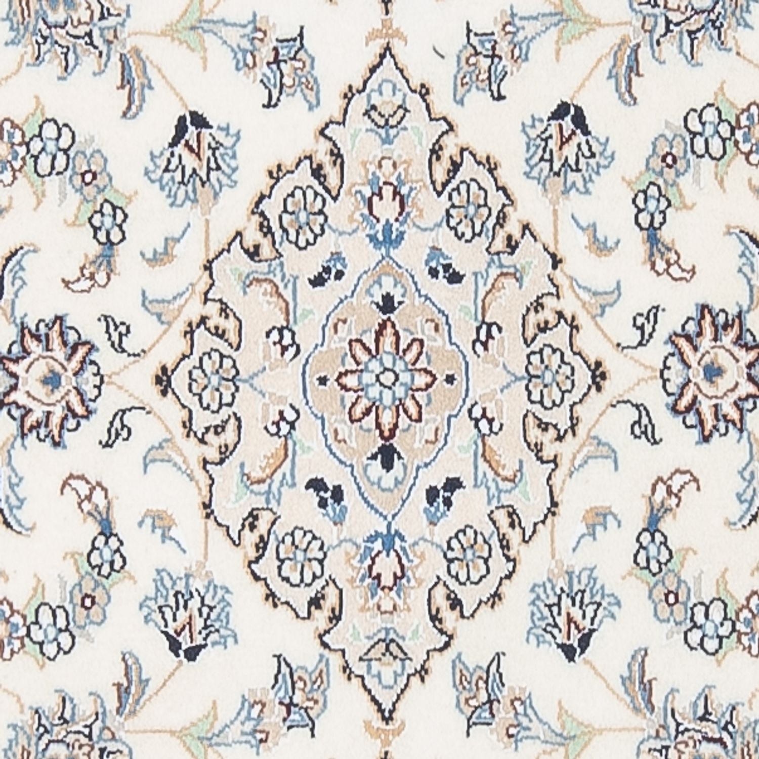 Läufer Perser - Nain - Premium - 304 x 80 cm - creme
