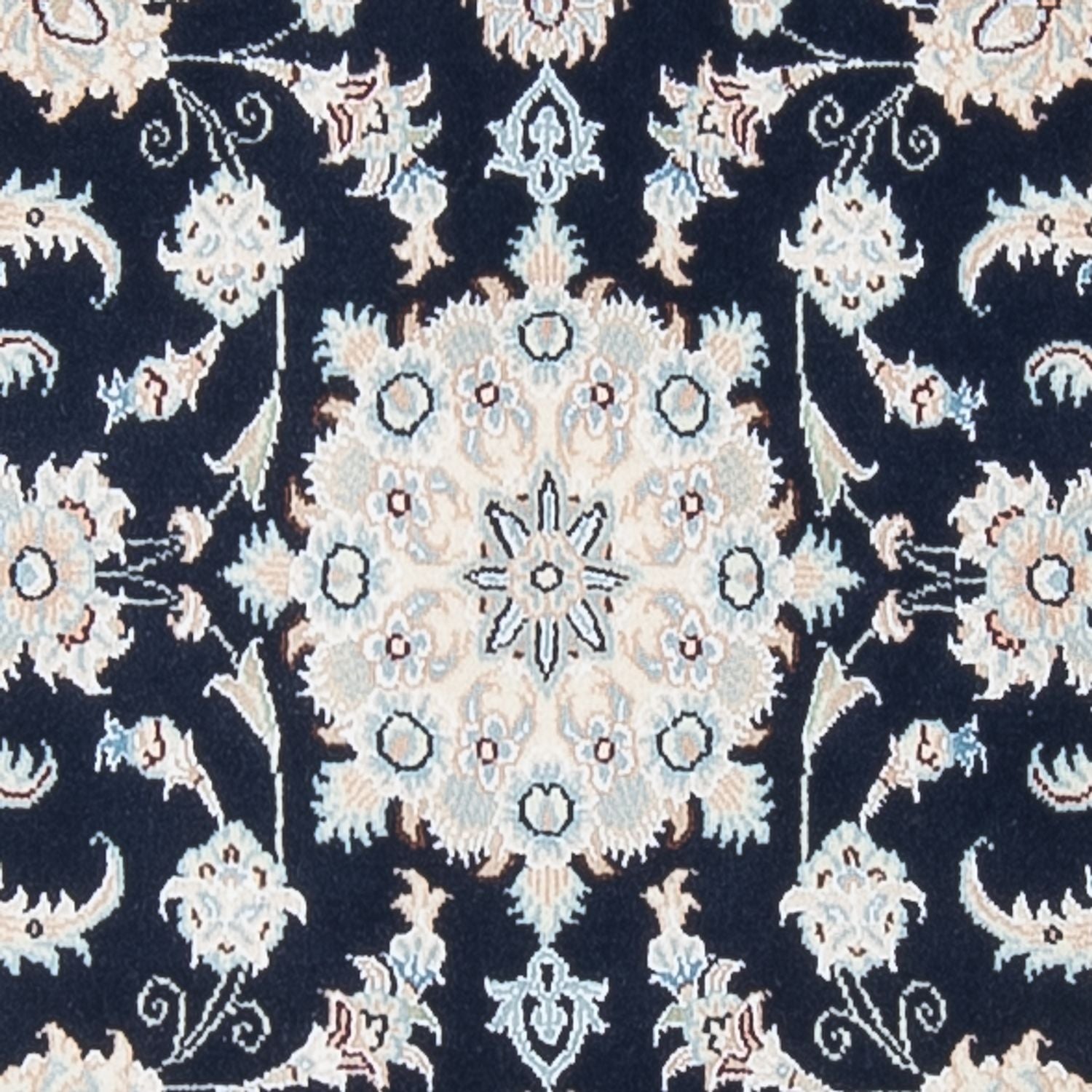 Läufer Perser - Nain - Premium - 296 x 81 cm - dunkelblau
