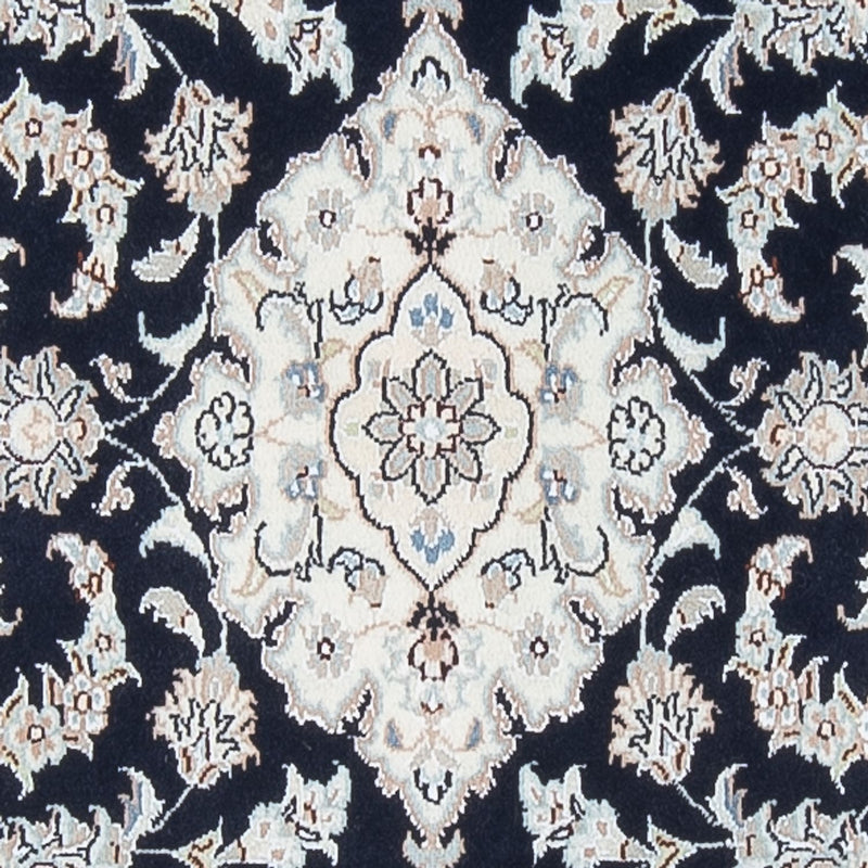 Läufer Perser - Nain - Premium - 299 x 84 cm - dunkelblau