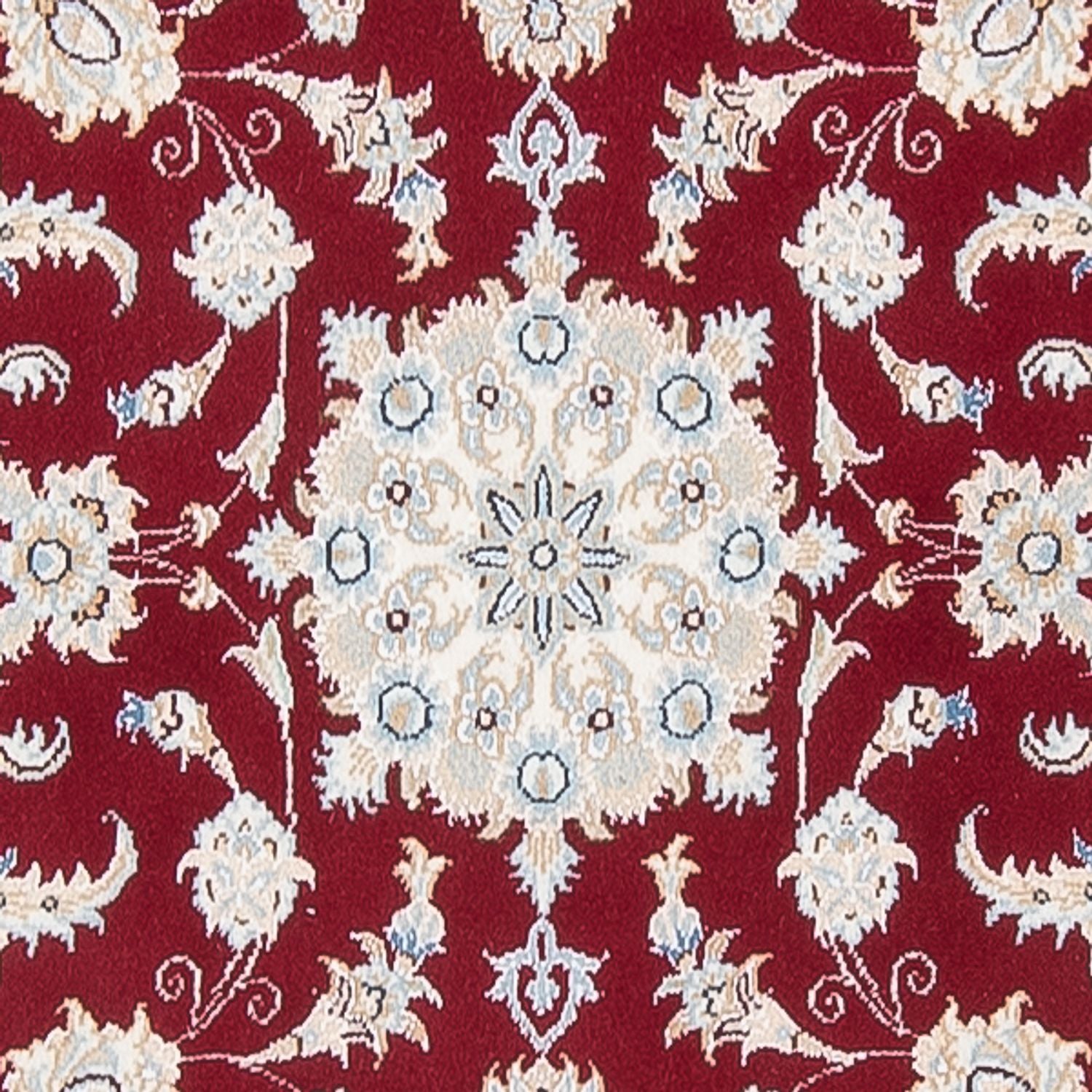 Läufer Perser - Nain - Premium - 302 x 82 cm - rot