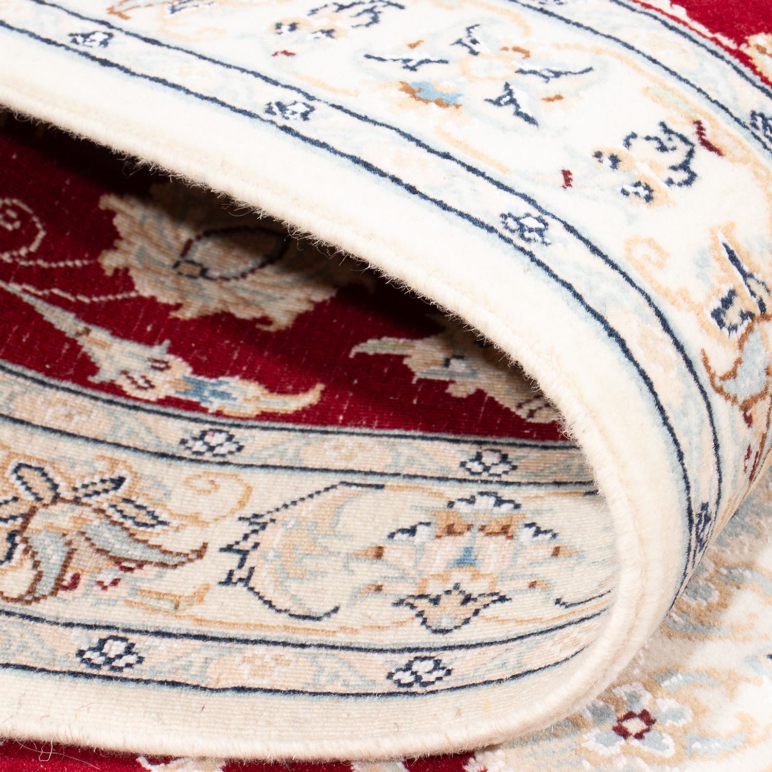 Läufer Perser - Nain - Premium - 302 x 82 cm - rot