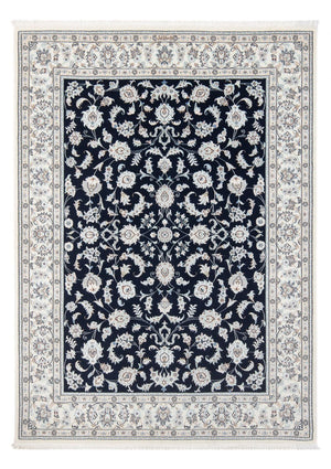 Perserteppich - Nain - Premium - 203 x 150 cm - dunkelblau