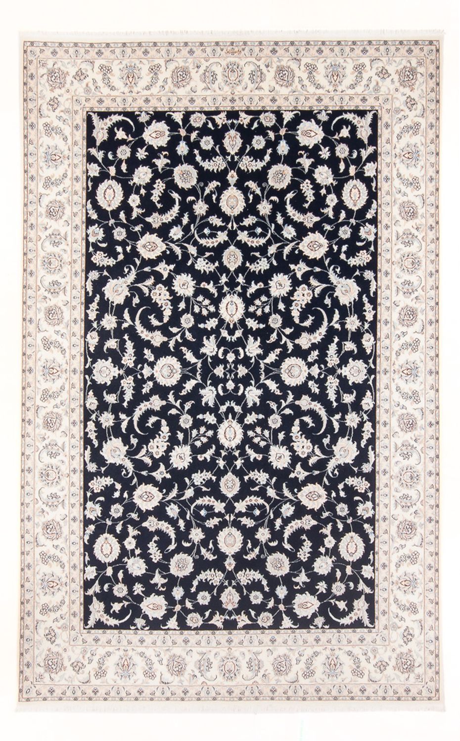 Perserteppich - Nain - Premium - 297 x 200 cm - dunkelblau