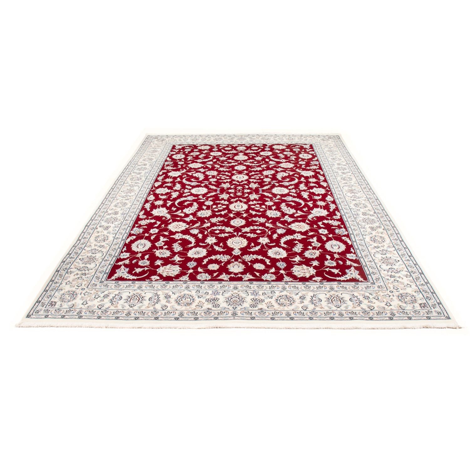 Perserteppich - Nain - Premium - 295 x 200 cm - rot
