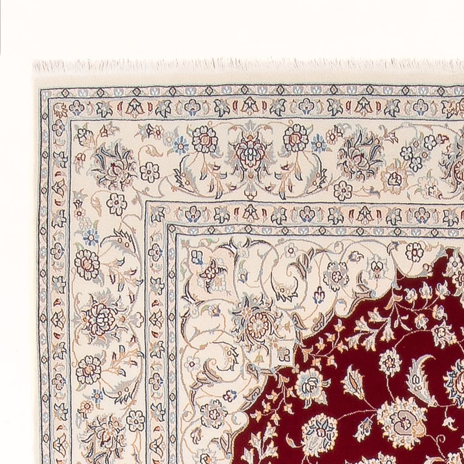 Perserteppich - Nain - Premium - 300 x 197 cm - rot