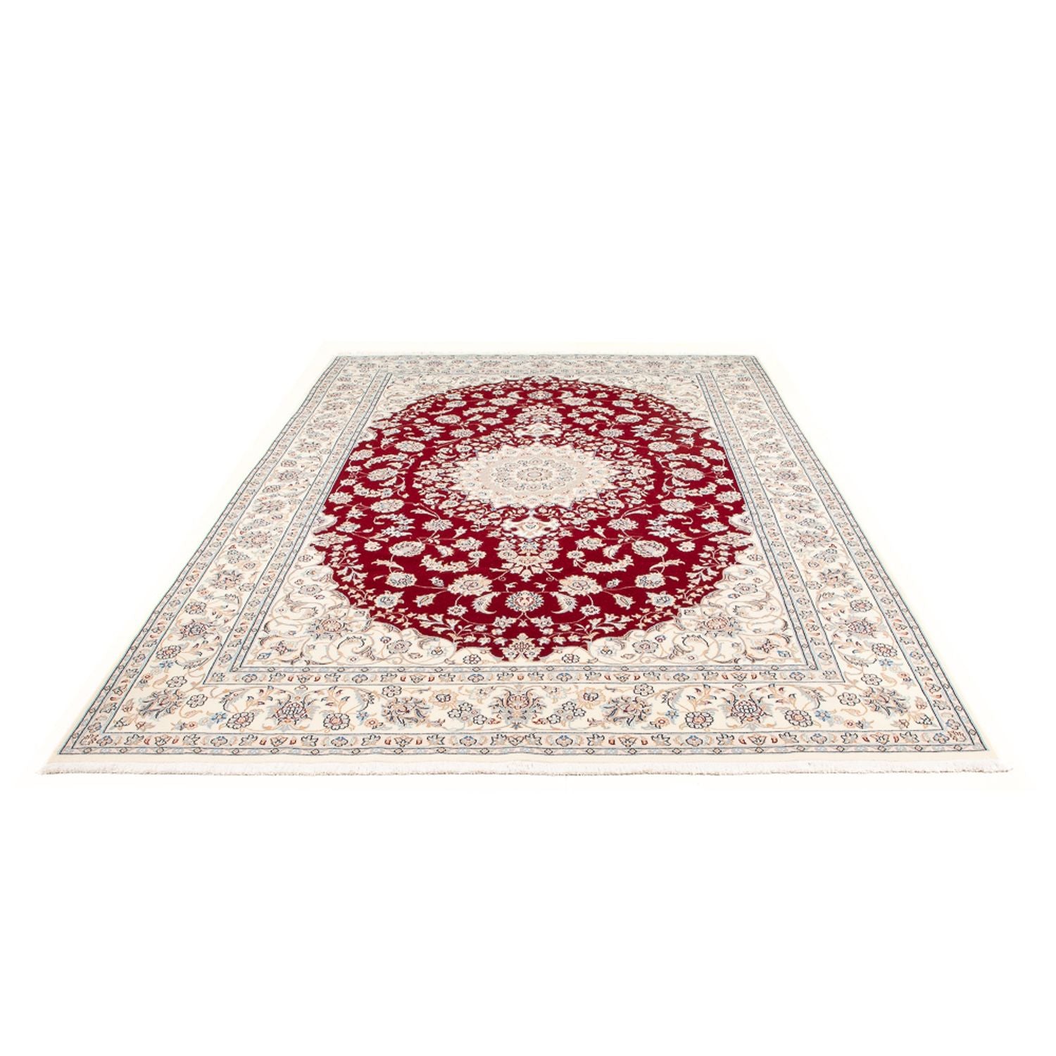 Perserteppich - Nain - Premium - 300 x 197 cm - rot