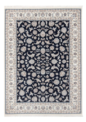Perserteppich - Nain - Premium - 205 x 148 cm - dunkelblau