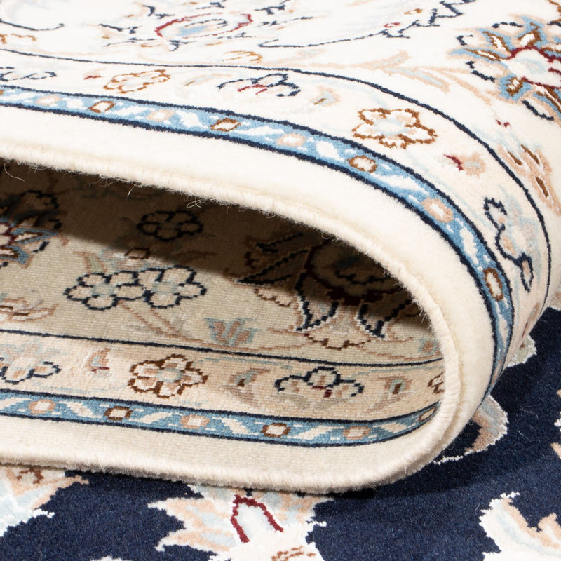 Perserteppich - Nain - Premium - 205 x 148 cm - dunkelblau