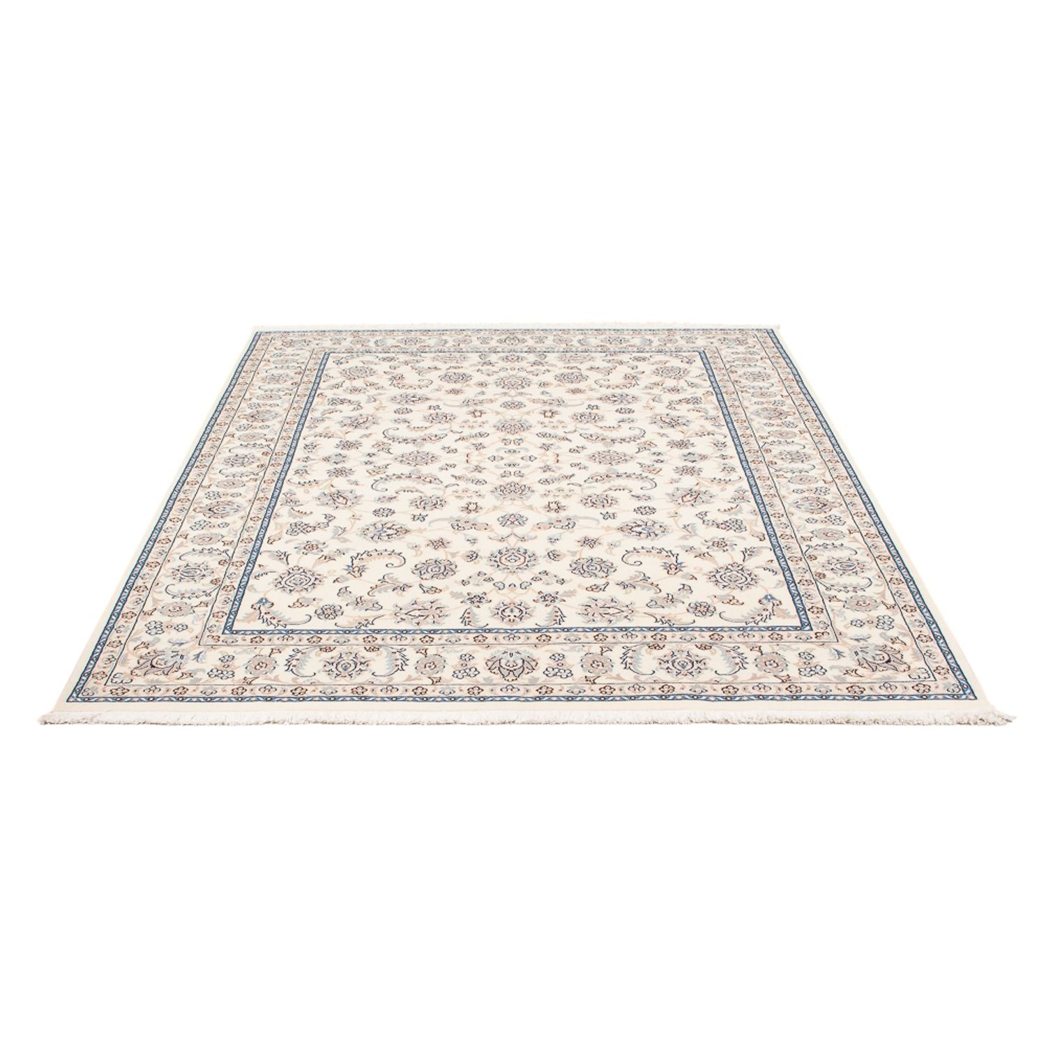 Perserteppich - Nain - Premium - 201 x 150 cm - creme