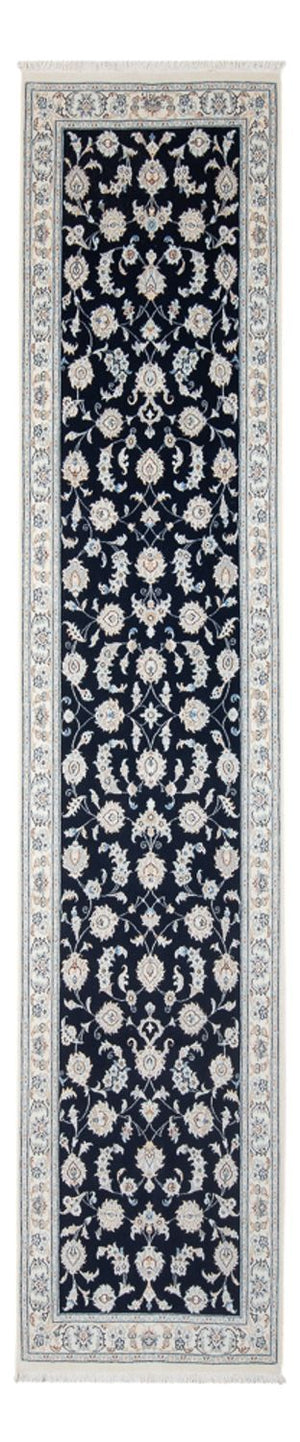 Läufer Perser - Nain - Premium - 352 x 82 cm - dunkelblau