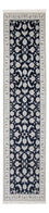 Läufer Perser - Nain - Premium - 304 x 81 cm - dunkelblau