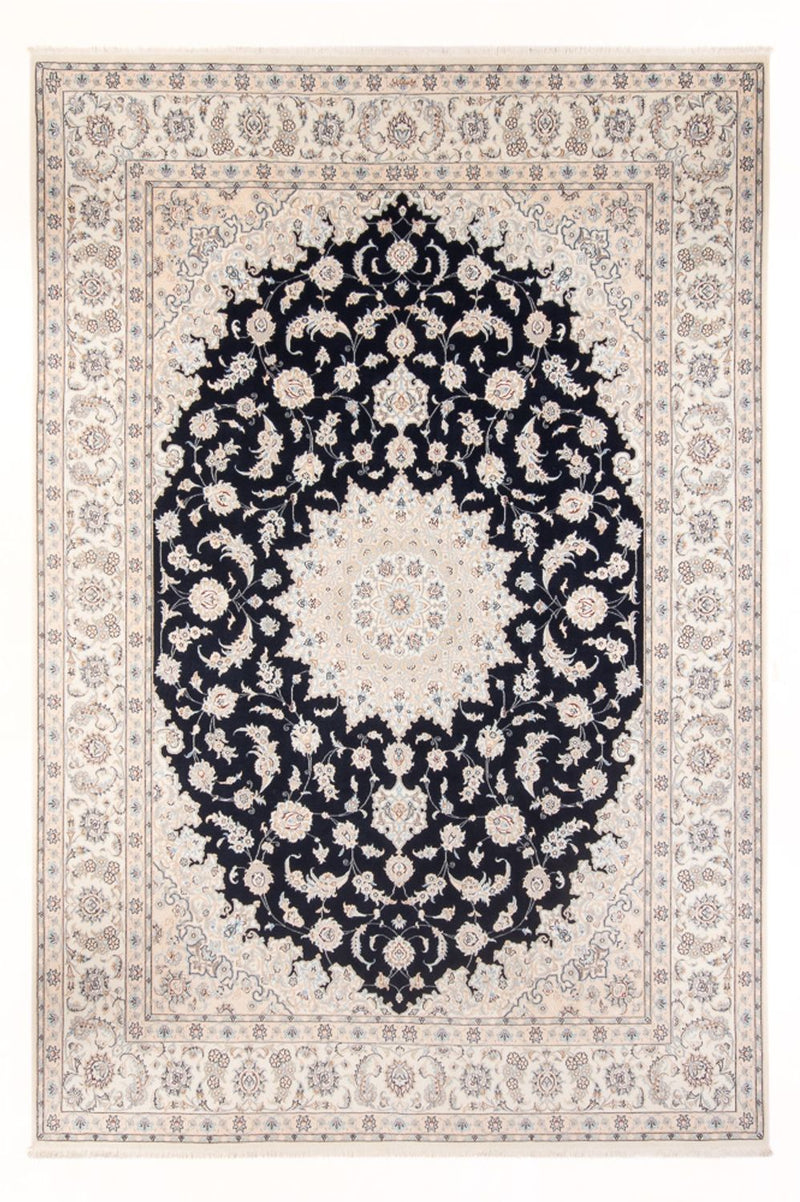 Perserteppich - Nain - Premium - 345 x 247 cm - dunkelblau